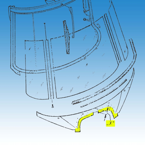 Dichtprofil für Fritzmeier Gerätescheibe